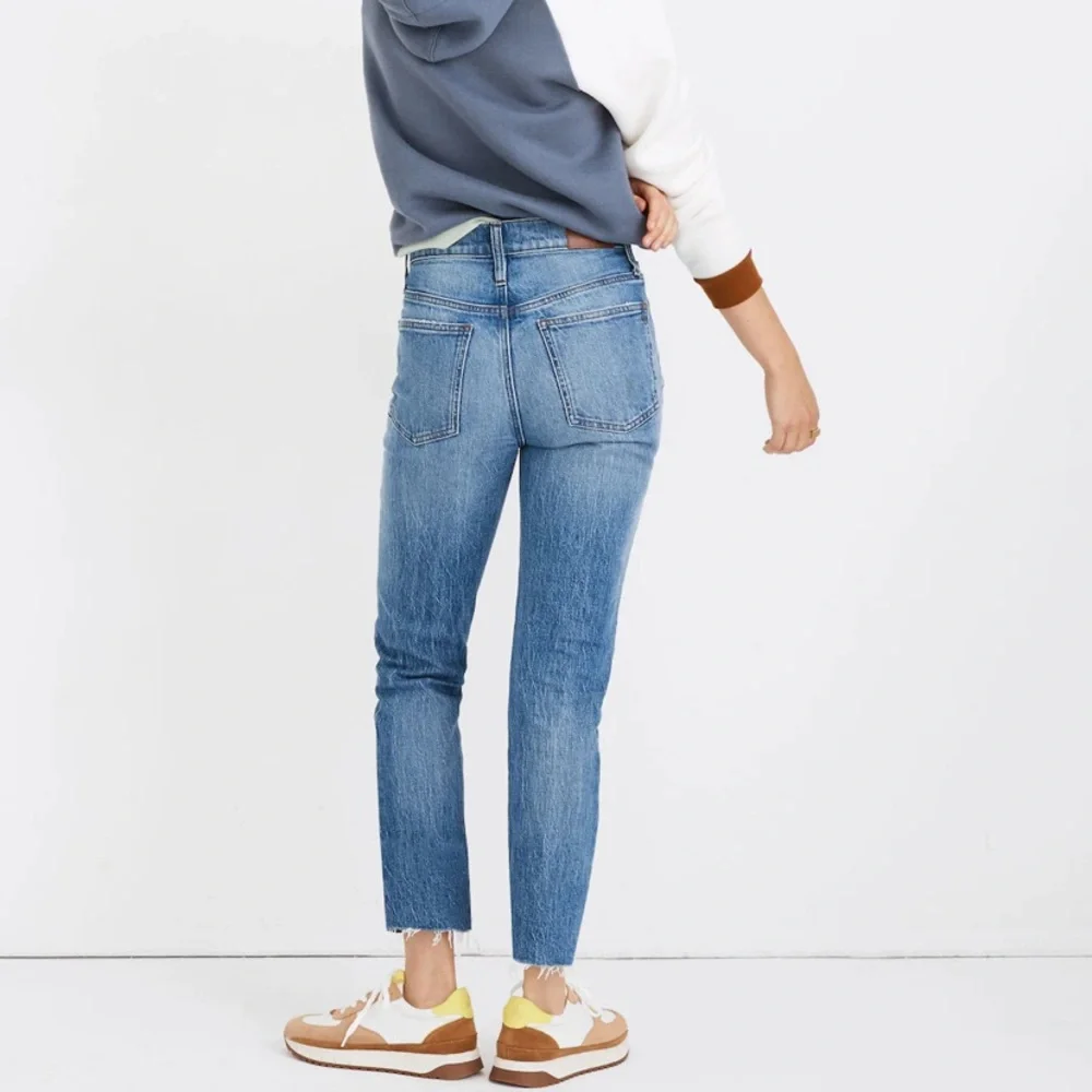 Madewell Perfect Vintage Jean Enmore Wash Raw Hem - Picture 4 of 11